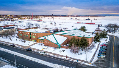 view of city hall